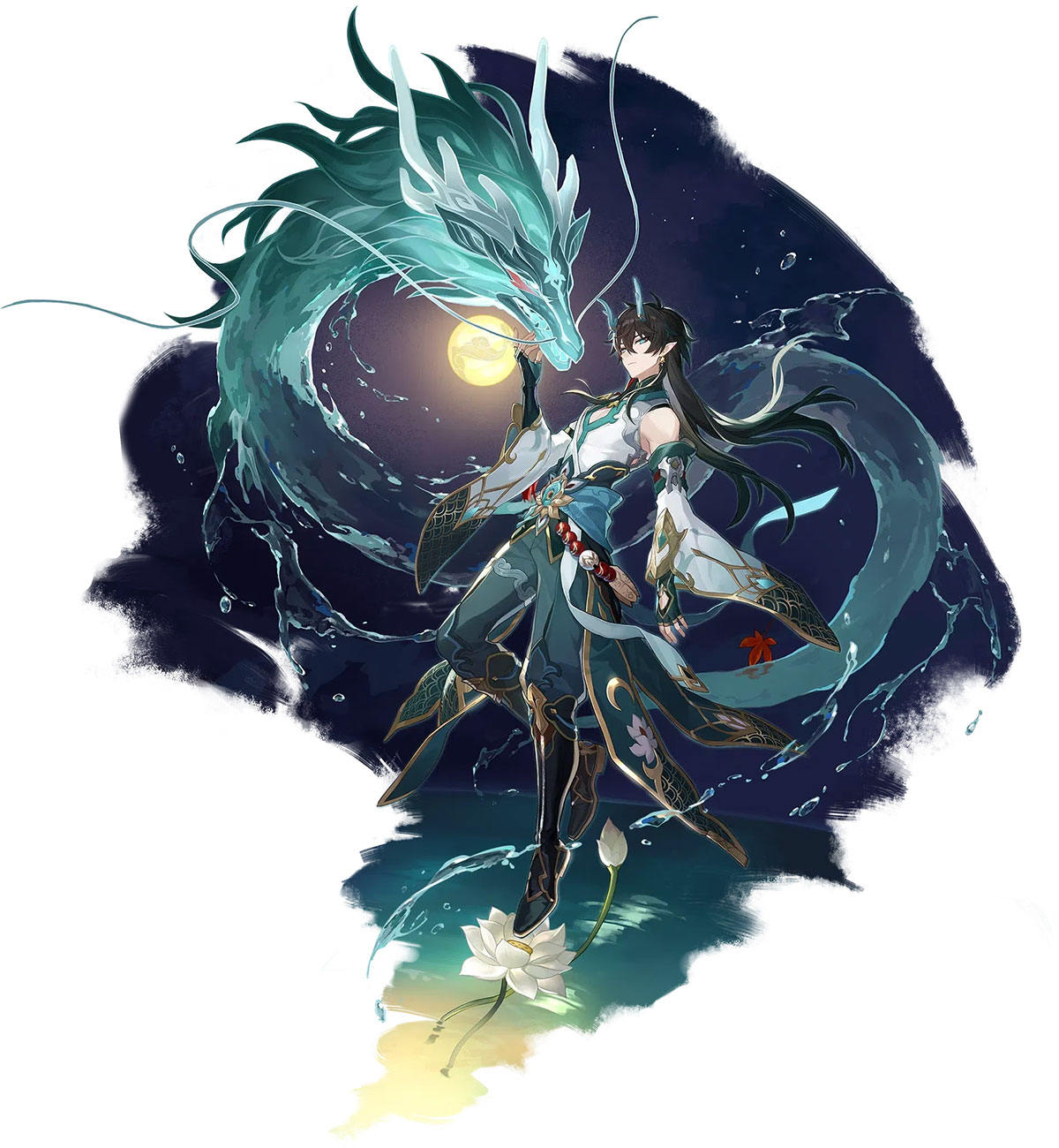 Dan Heng, Imbibitor Lunae Splash Art from Honkai: Star Rail