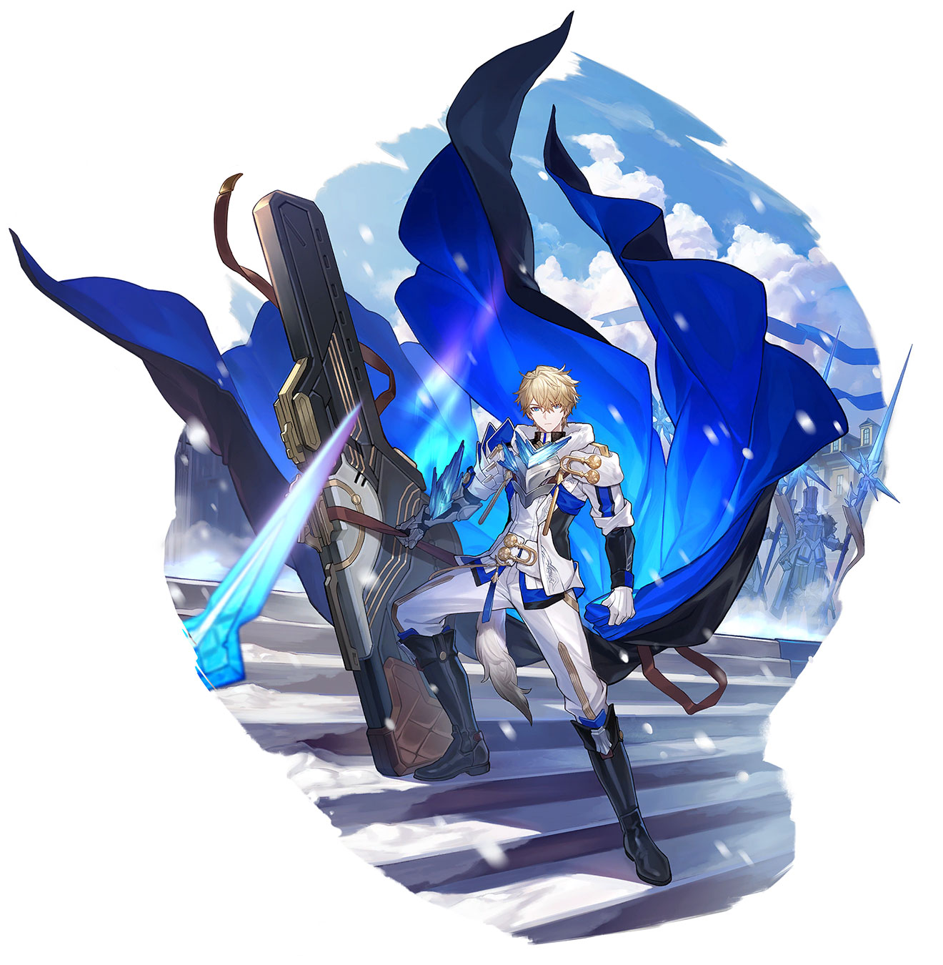 Gepard Splash Art from Honkai: Star Rail