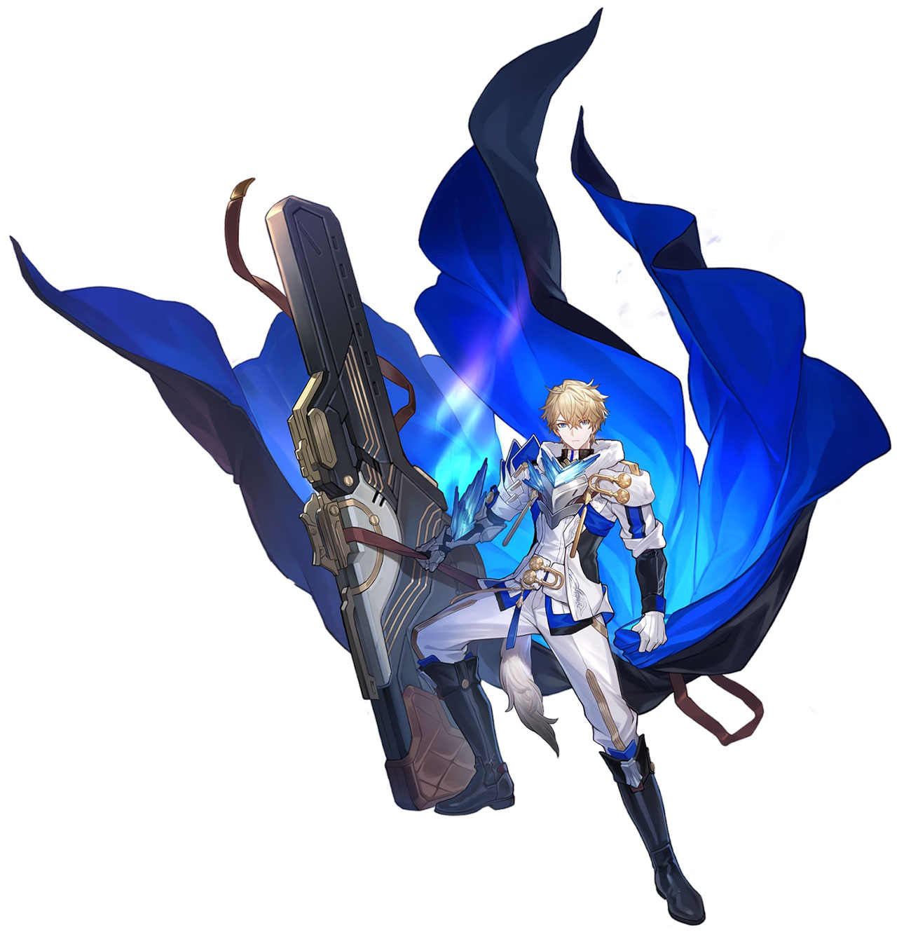 Gepard Art from Honkai: Star Rail