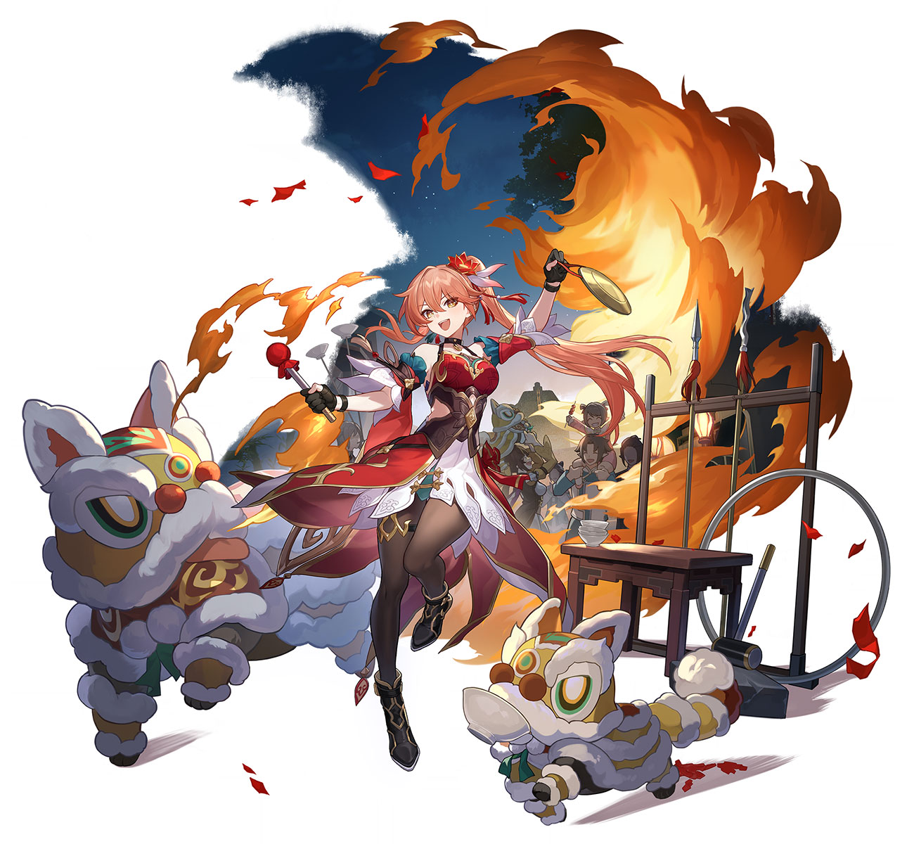 Guinaifen Splash Art from Honkai: Star Rail