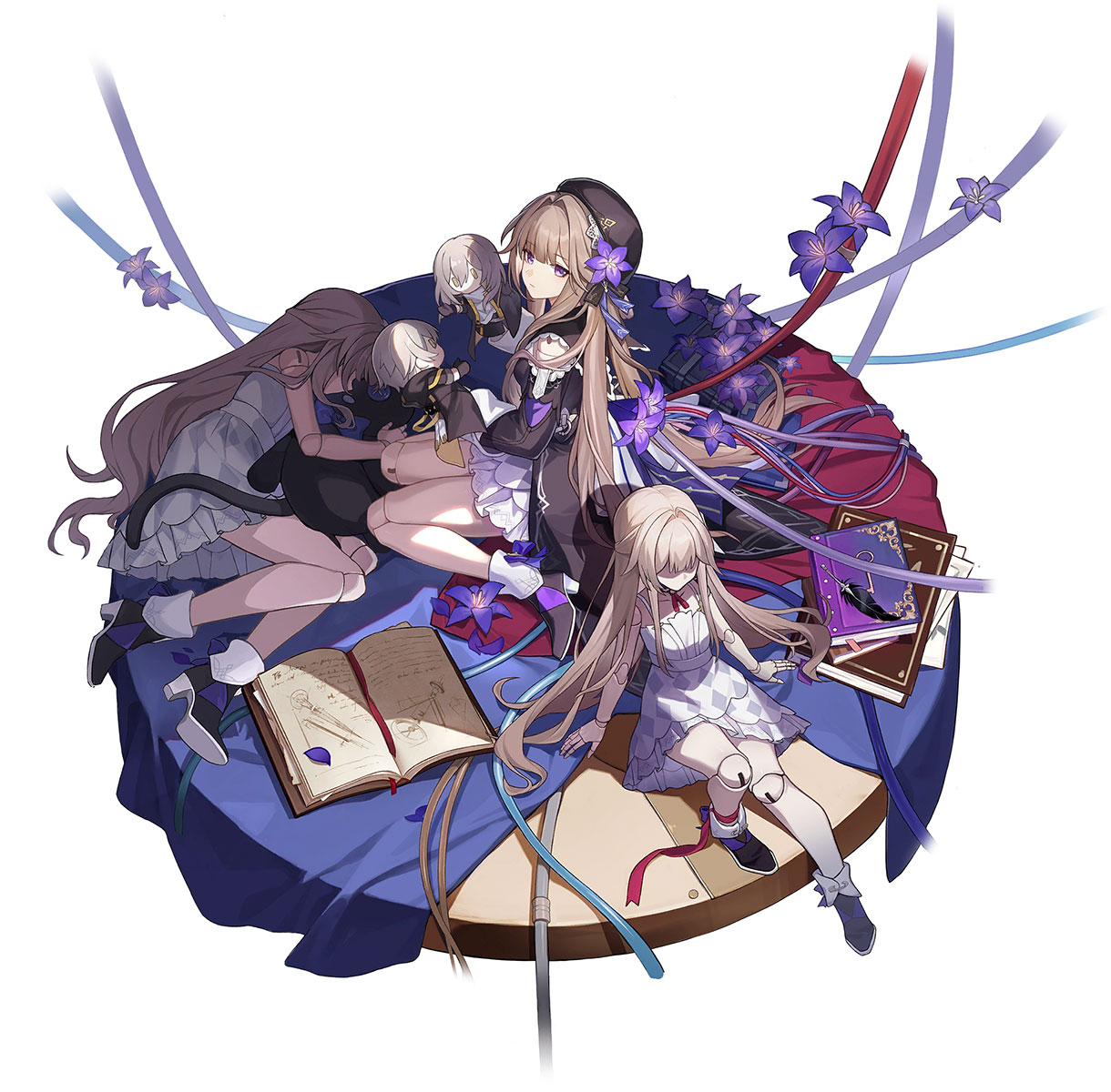 Herta Splash Art from Honkai: Star Rail