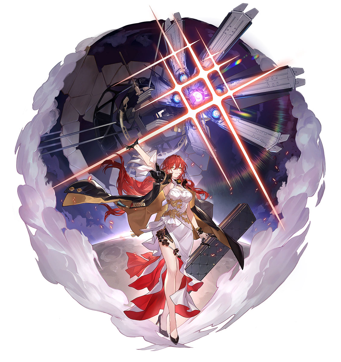 Himeko Splash Art from Honkai: Star Rail