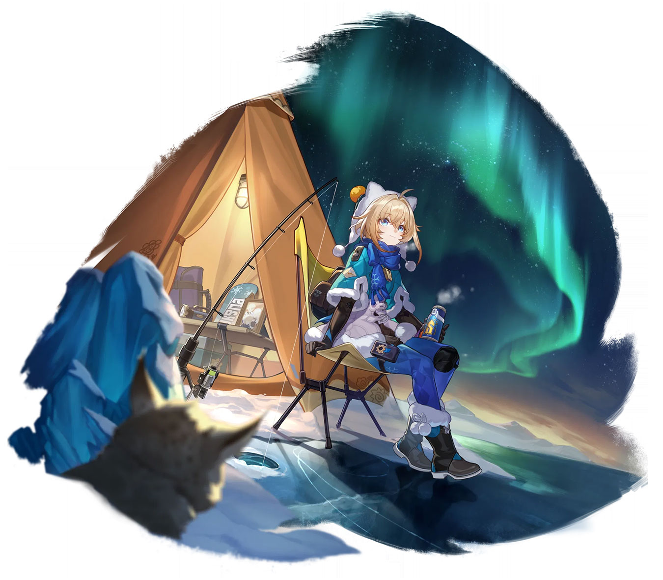 Lynx Splash Art from Honkai: Star Rail