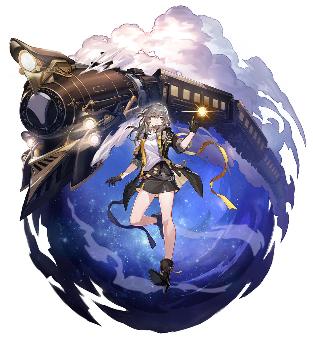 Trailblazer Female Destruction Path Artwork from Honkai: Star Rail