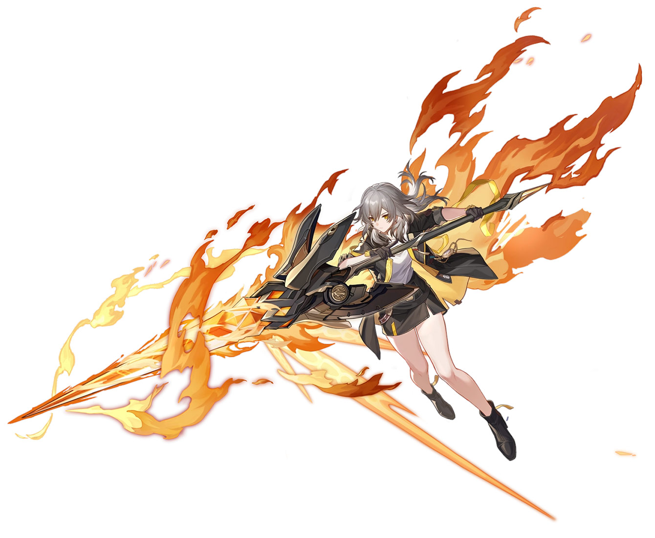 Trailblazer Female Preservation Path Art from Honkai: Star Rail