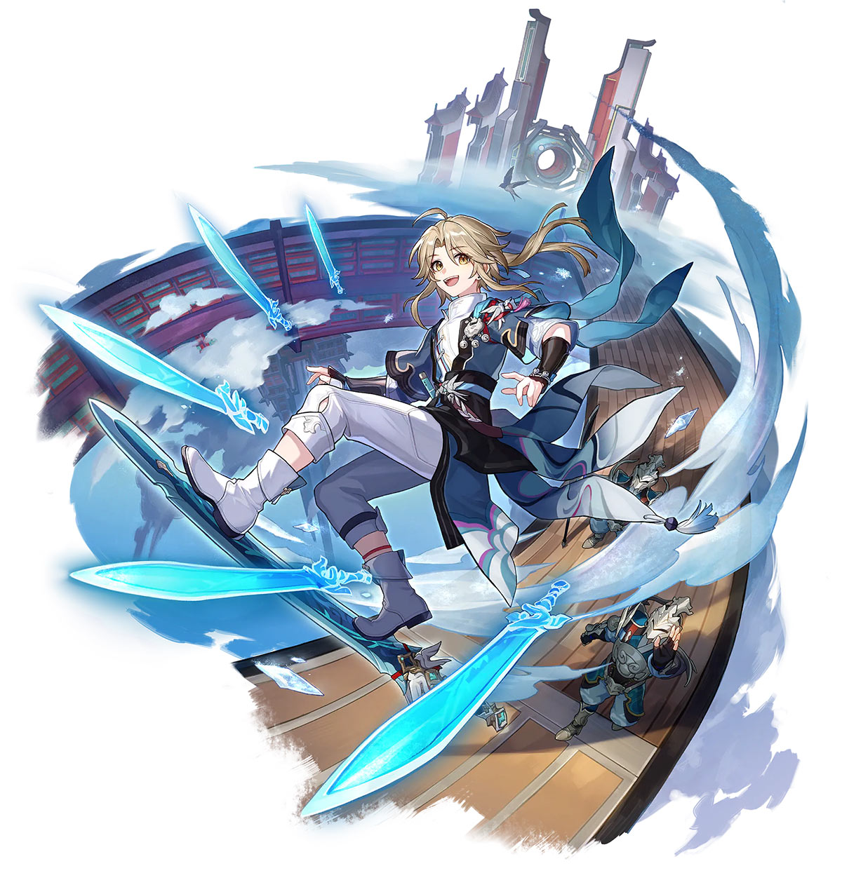 Yanqing Splash Art from Honkai: Star Rail