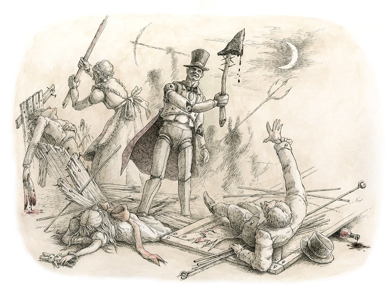 Picture Book: Rampaging Automatons Art from Lies of P