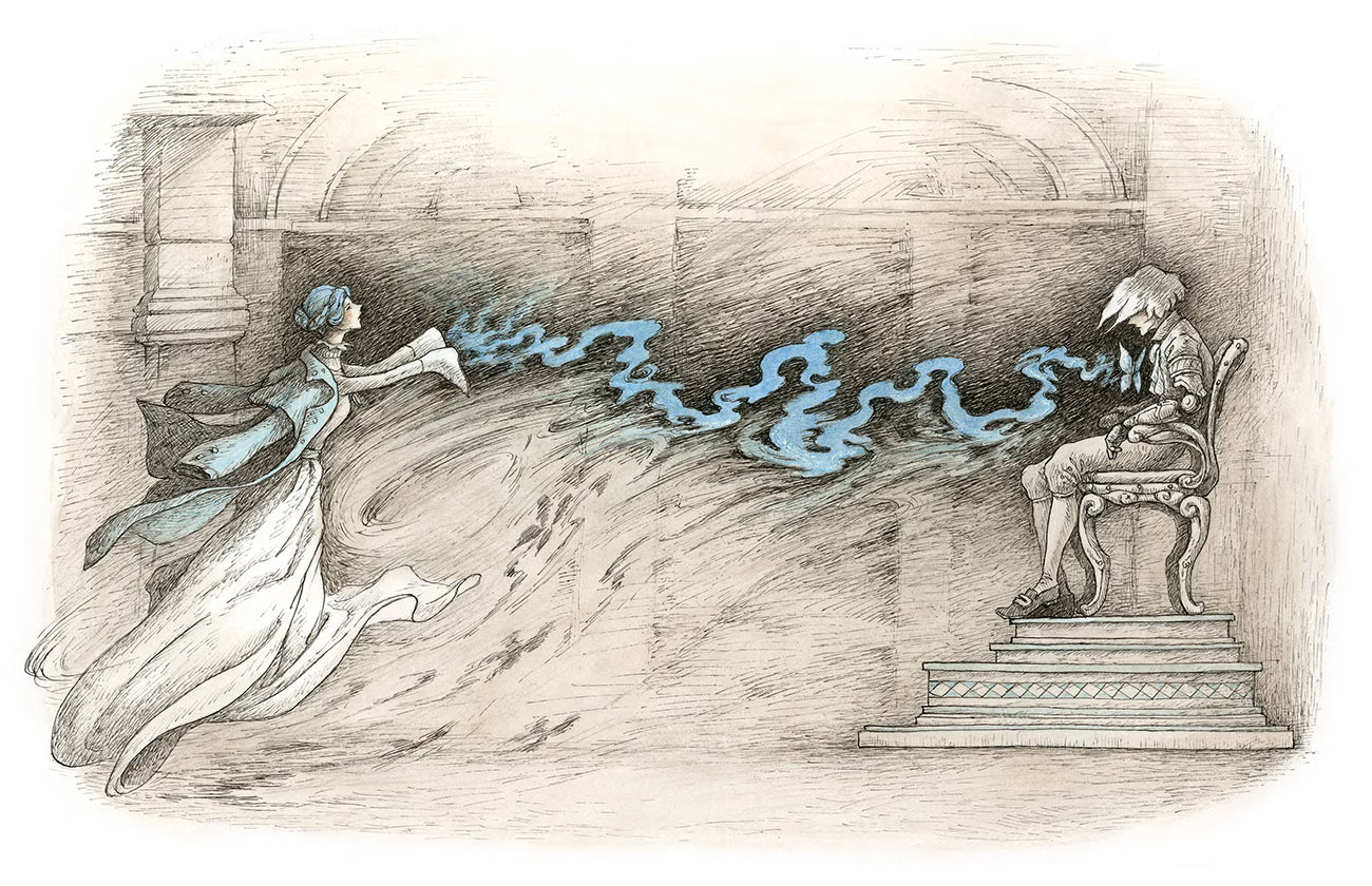 Picture Book: Sophia Awakening Pinocchio Art from Lies of P