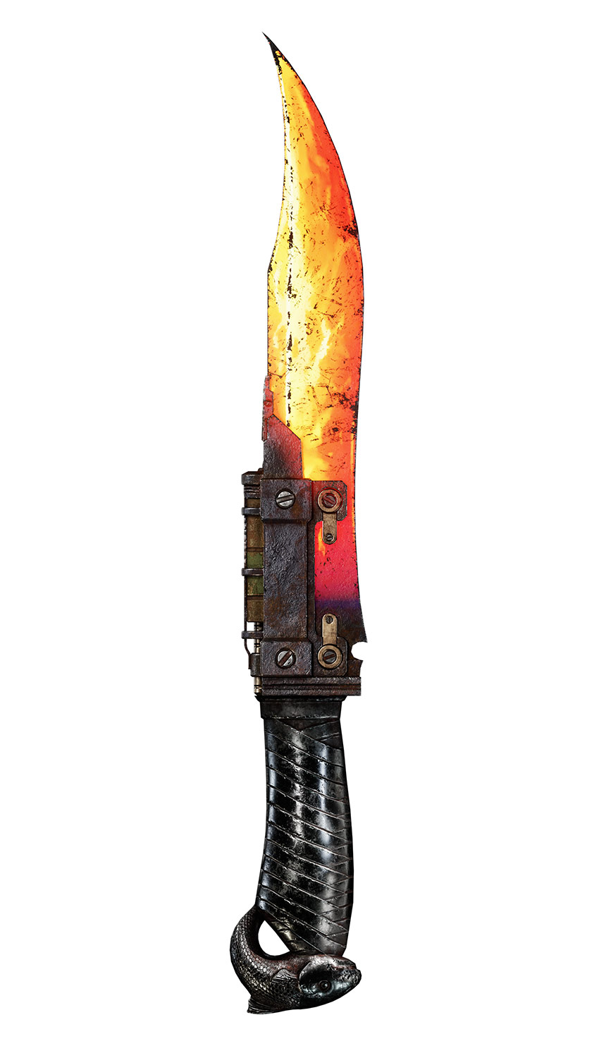 Salamander Dagger Blade + Master Chef's Knife Handle Art from Lies of P