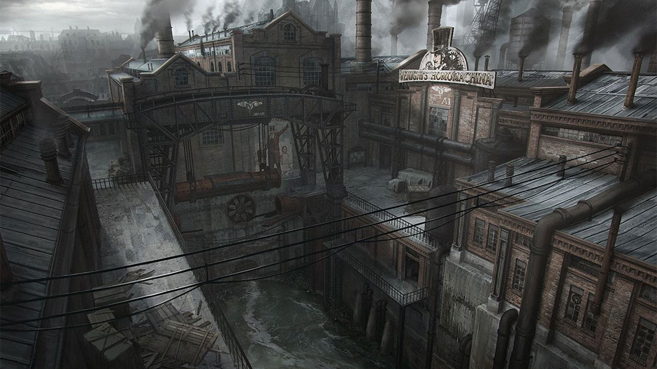 Venigni's Homomachina Concept Art from Lies of P