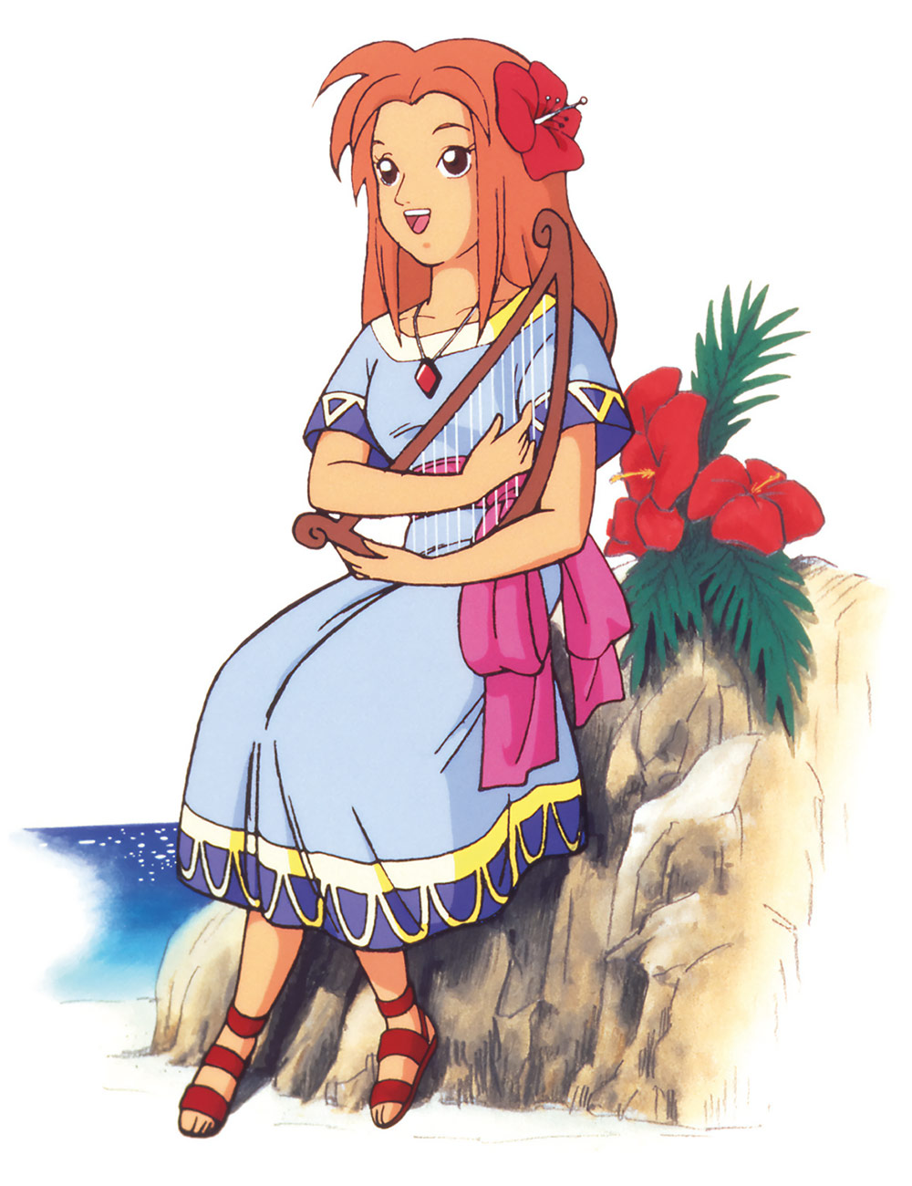 Marin Art from The Legend of Zelda: Link's Awakening