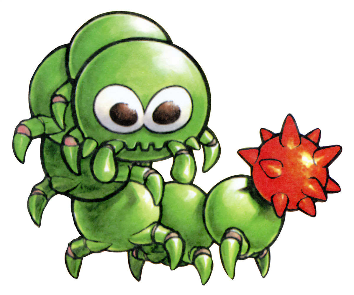 Moldorm Boss Art from The Legend of Zelda: Link's Awakening