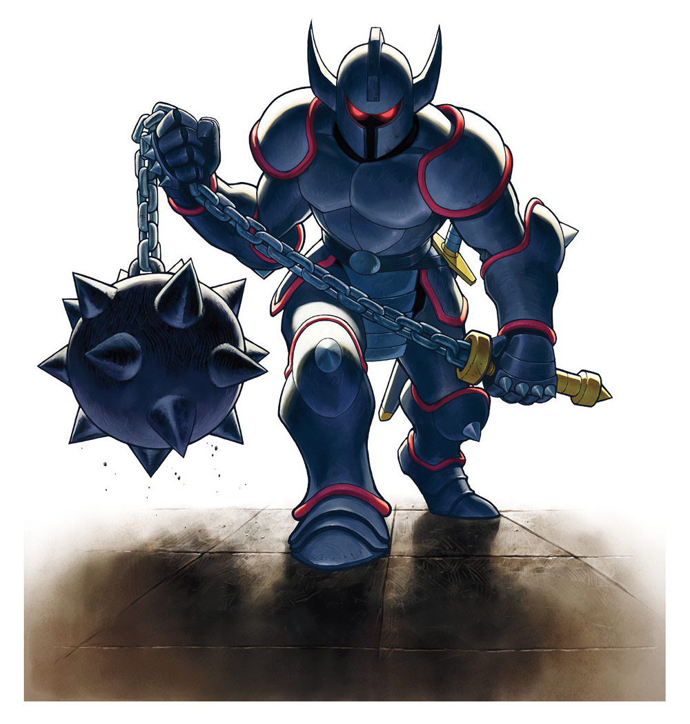 Ball & Chain Trooper (GBA) Art from The Legend of Zelda: A Link to the Past