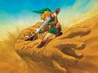 Link Fighting a Geldman (GBA)