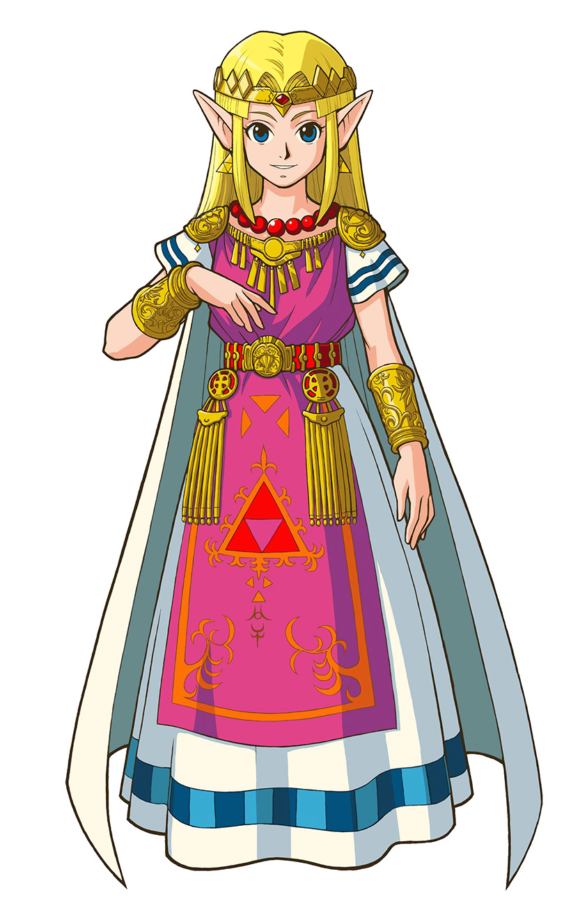 Princess Zelda Royal (GBA) Art from The Legend of Zelda: A Link to the Past