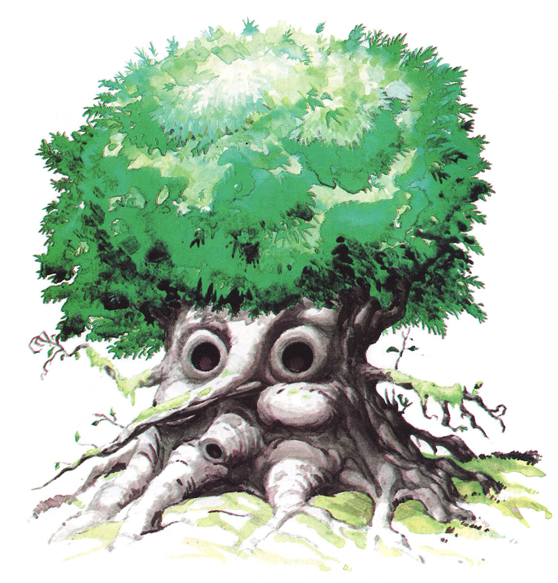 Talking Timber Art from The Legend of Zelda: A Link to the Past