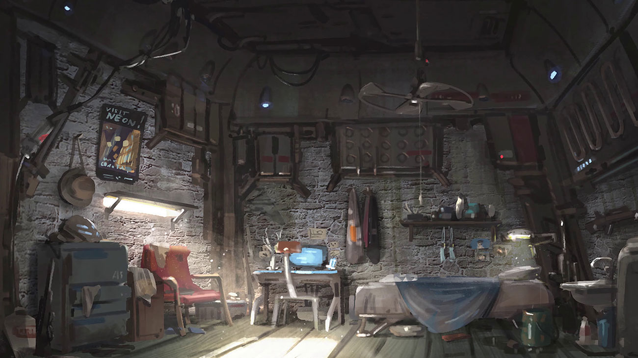 Akila City Home Interior Art from Starfield