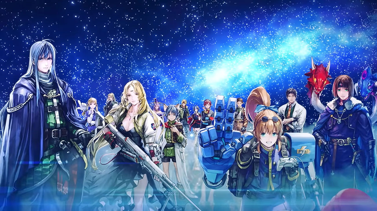 Characters Art from Star Ocean: The Second Story R