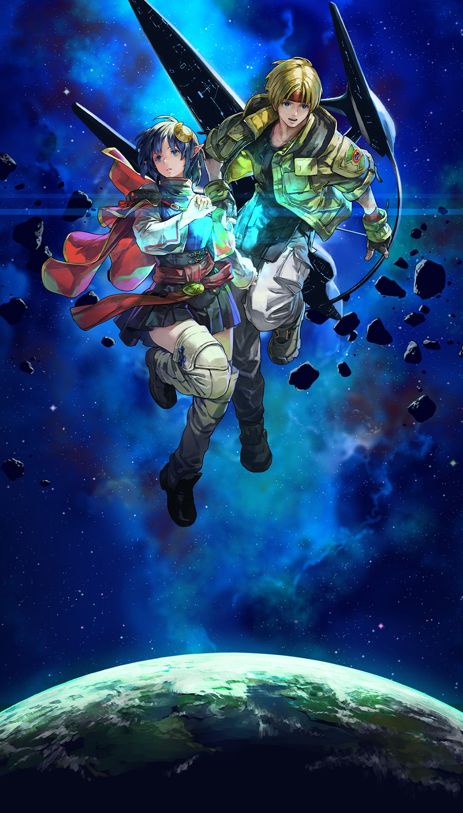 Vertical Key Art from Star Ocean: The Second Story R