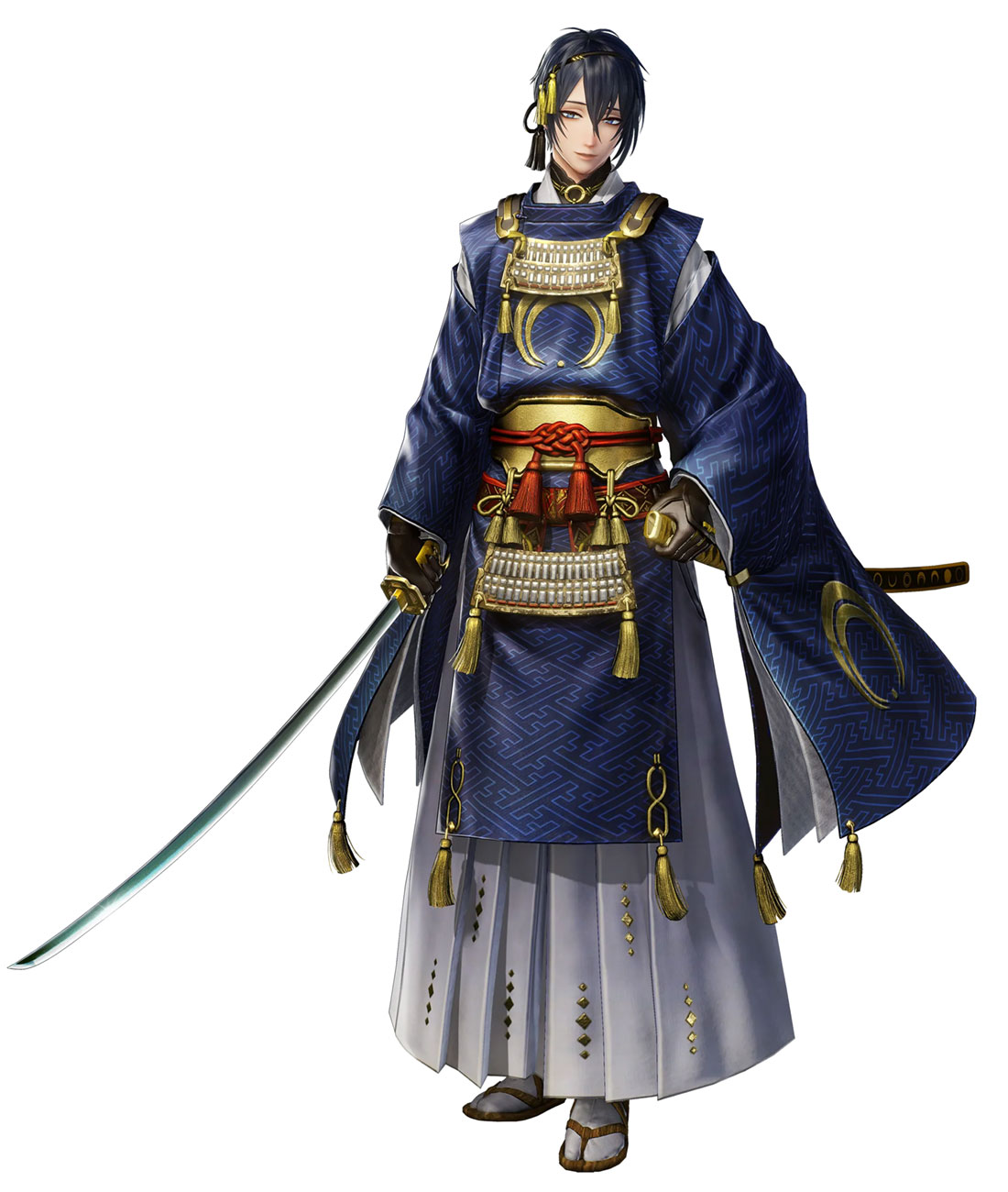 Mikazuki Munechika Art from Touken Ranbu Warriors