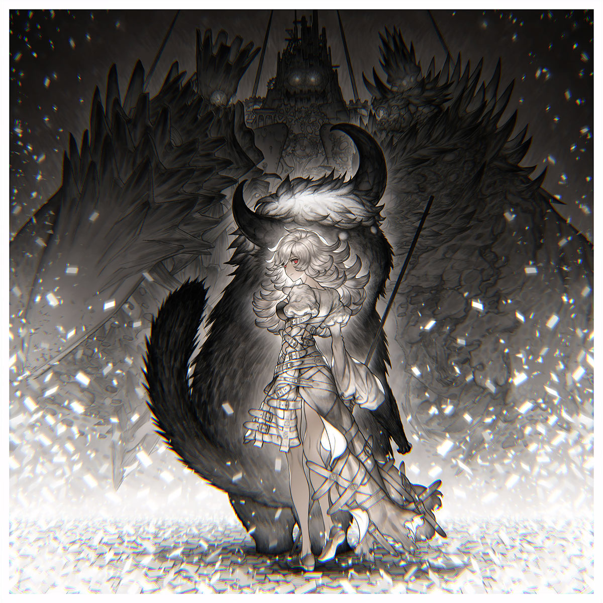 Key Visual Art from Voice of Cards: The Beasts of Burden