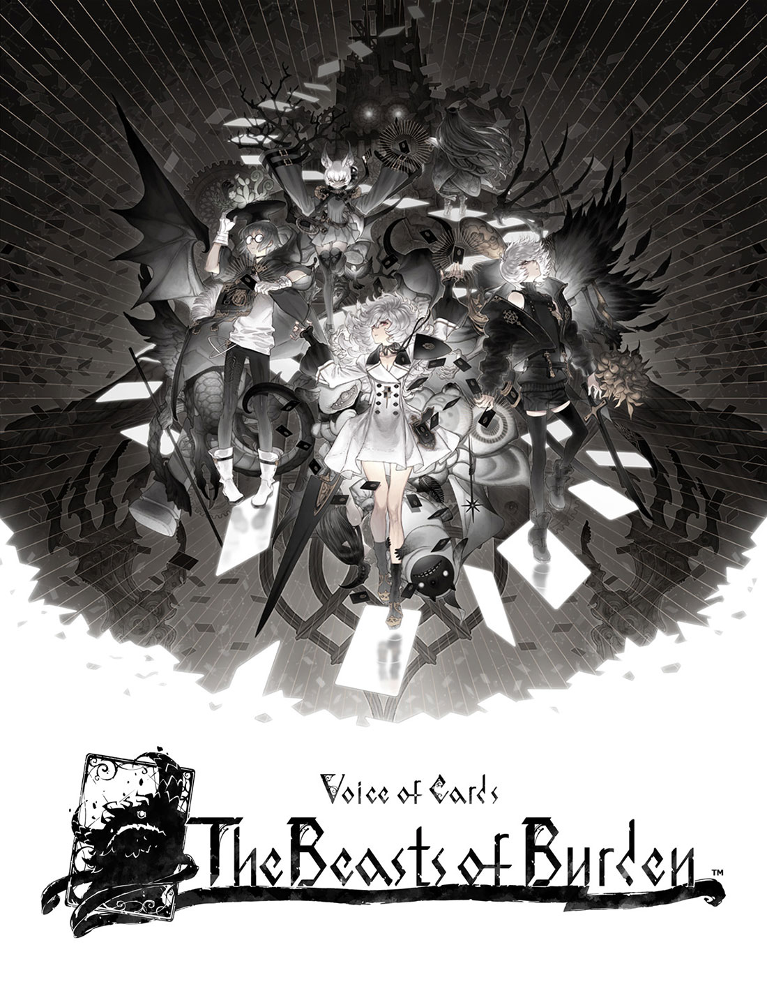 Soundtrack Cover Art from Voice of Cards: The Beasts of Burden