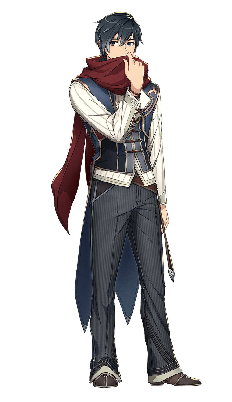 Adol Christin Art from Ys IX: Monstrum Nox