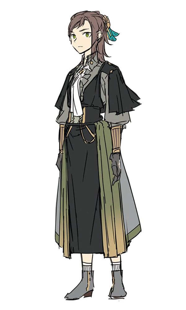 Carla Pendleton Concept Art from Ys IX: Monstrum Nox