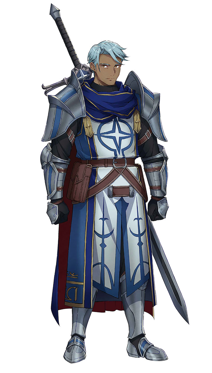 Chatelard Art from Ys IX: Monstrum Nox