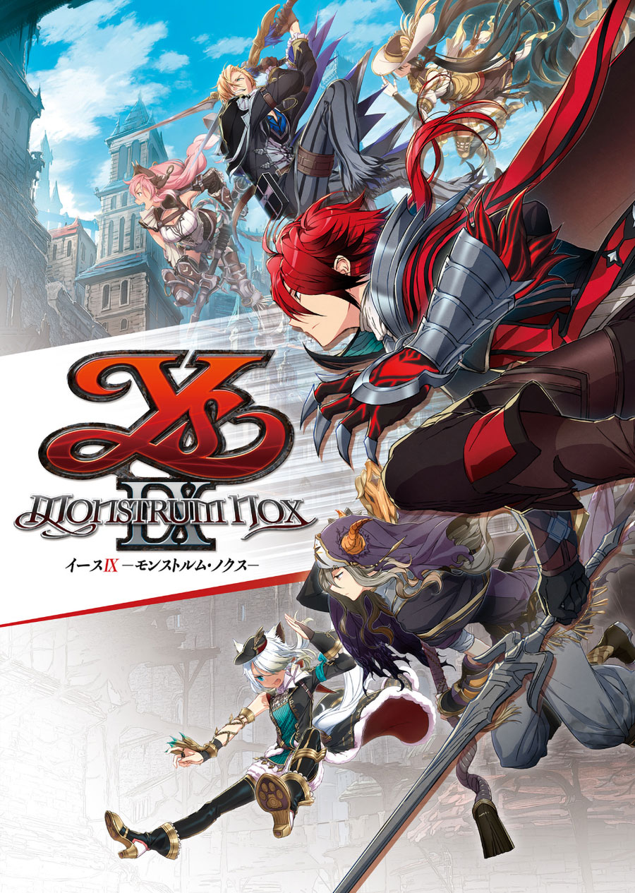 Cover Art from Ys IX: Monstrum Nox