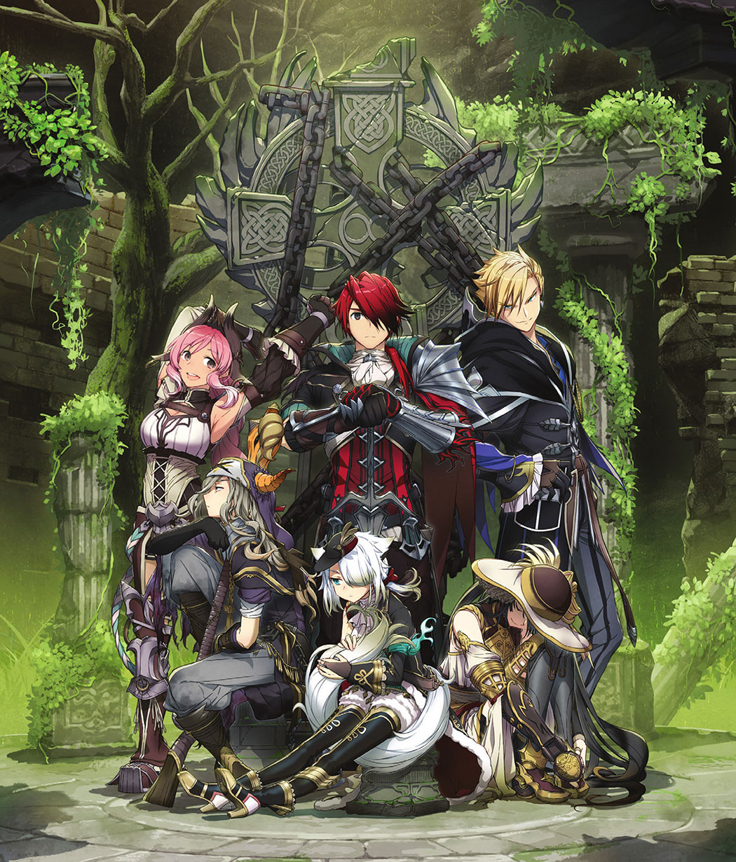 Monstrums Illustration from Ys IX: Monstrum Nox