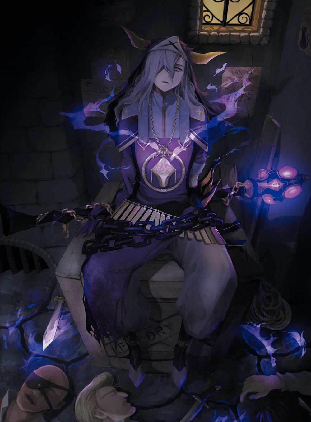 Renegade Illustration from Ys IX: Monstrum Nox