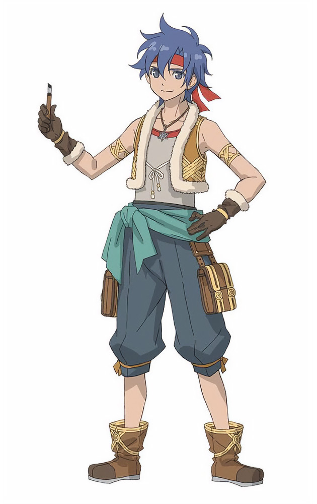 Tito Concept Art from Ys IX: Monstrum Nox