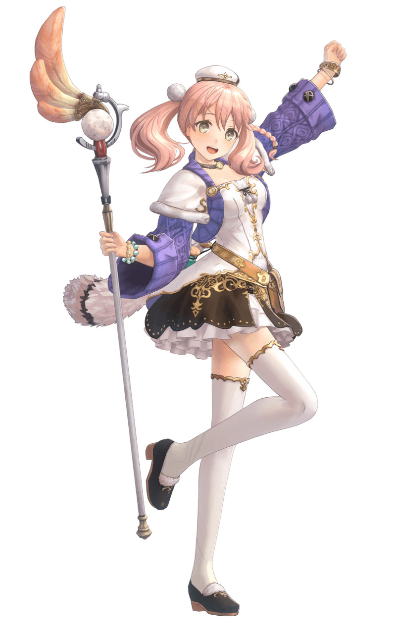 Escha Art from Atelier Resleriana: Forgotten Alchemy and the Polar Night Liberator