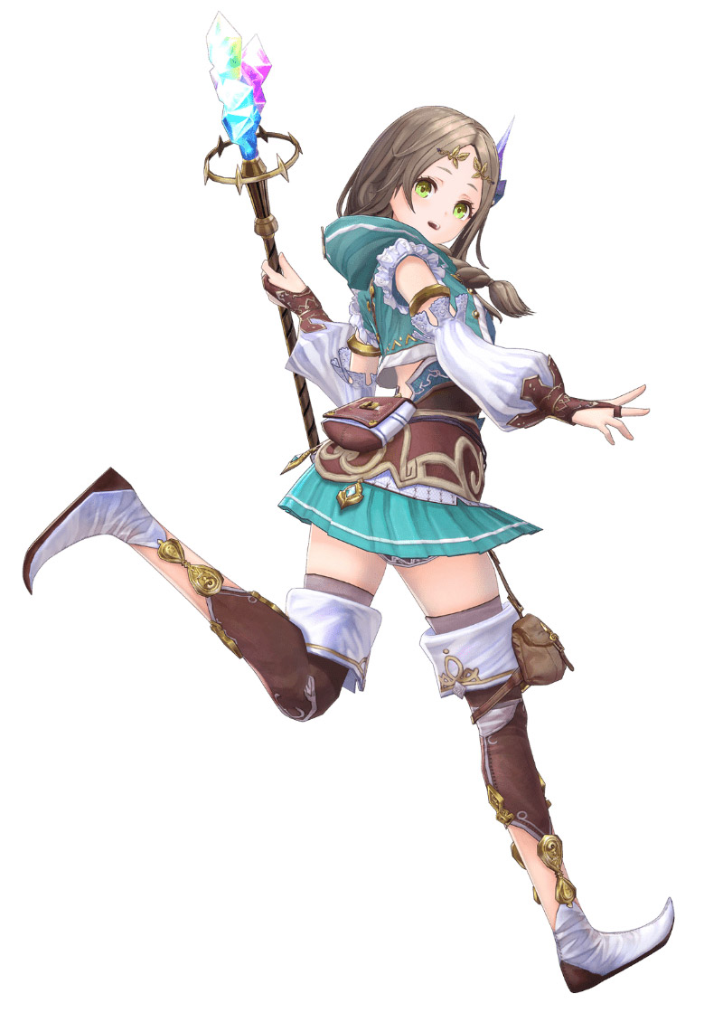 Firis Art from Atelier Resleriana: Forgotten Alchemy and the Polar Night Liberator