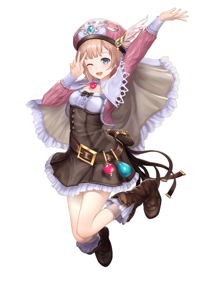 Rorona Art from Atelier Resleriana: Forgotten Alchemy and the Polar Night Liberator