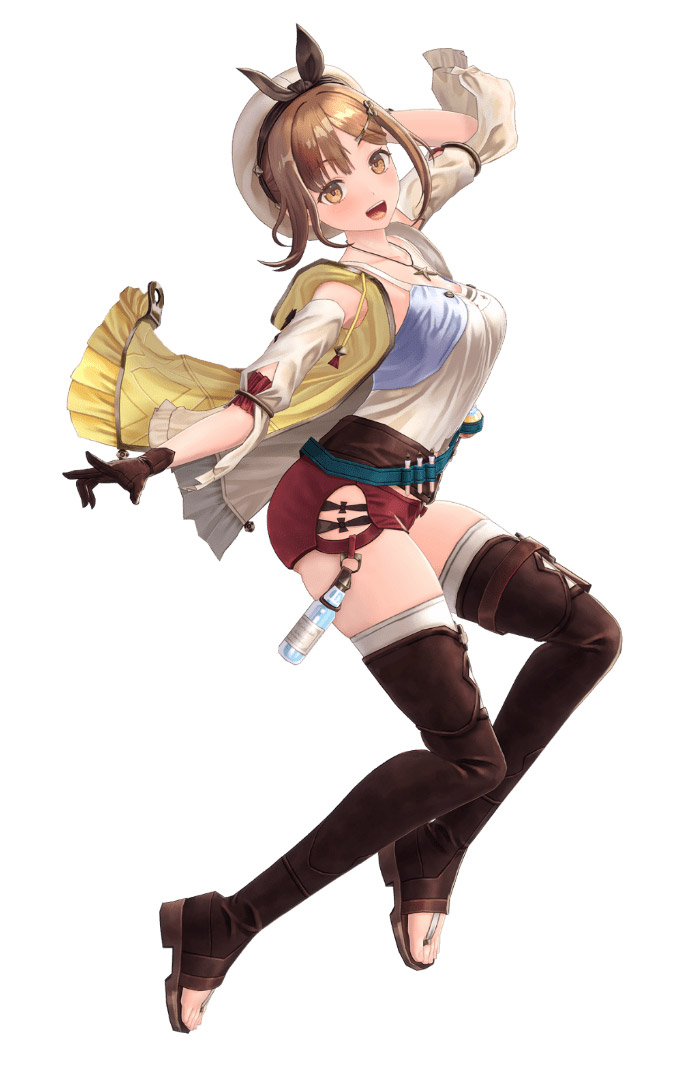 Ryza Art from Atelier Resleriana: Forgotten Alchemy and the Polar Night Liberator