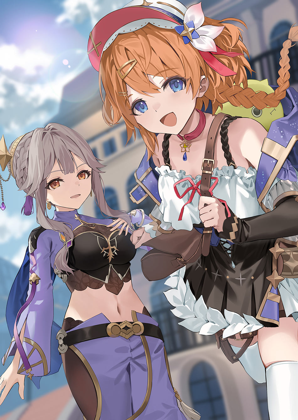 Saskia and Resna Art from Atelier Resleriana: Forgotten Alchemy and the Polar Night Liberator
