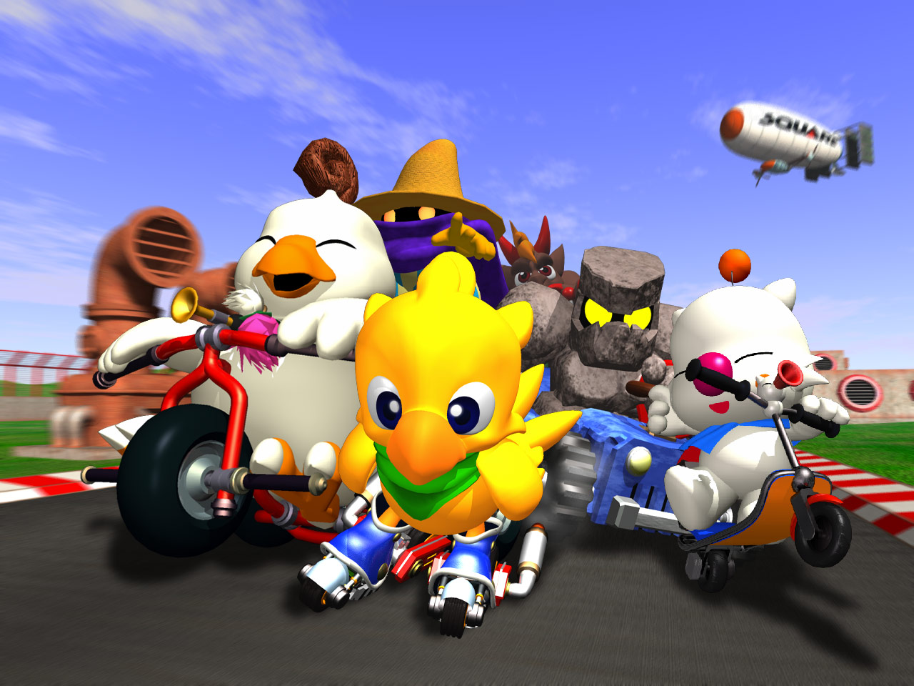 Key Visual from Chocobo Racing