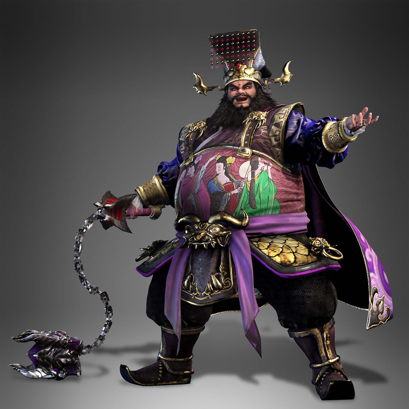 Dong Zhuo Art from Dynasty Warriors 9
