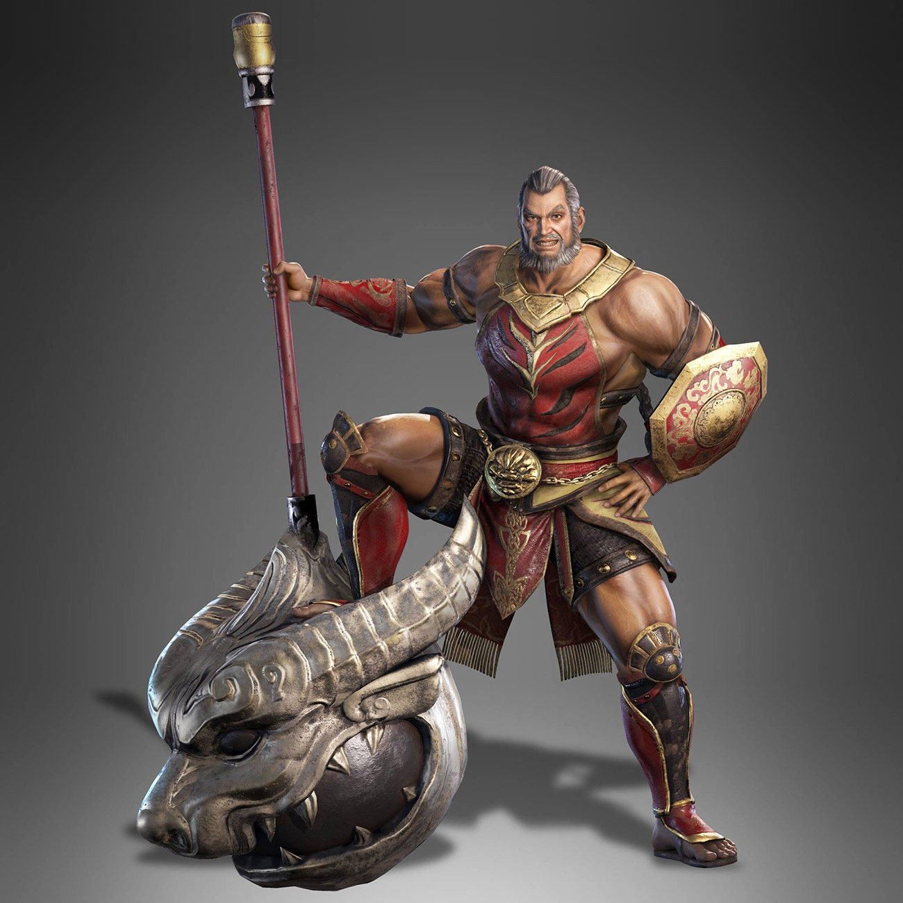 Huang Gai Art from Dynasty Warriors 9