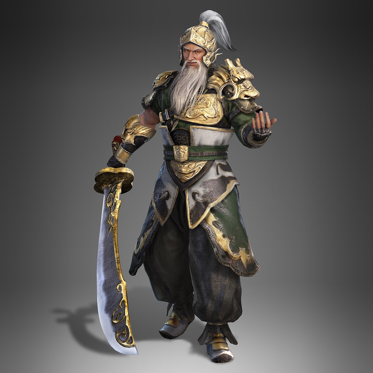 Huang Zhong Art from Dynasty Warriors 9