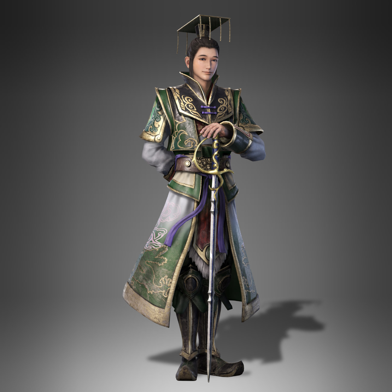Liu Shan Art from Dynasty Warriors 9