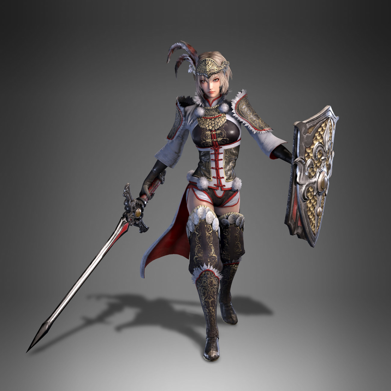 Lu Lingqi Art from Dynasty Warriors 9