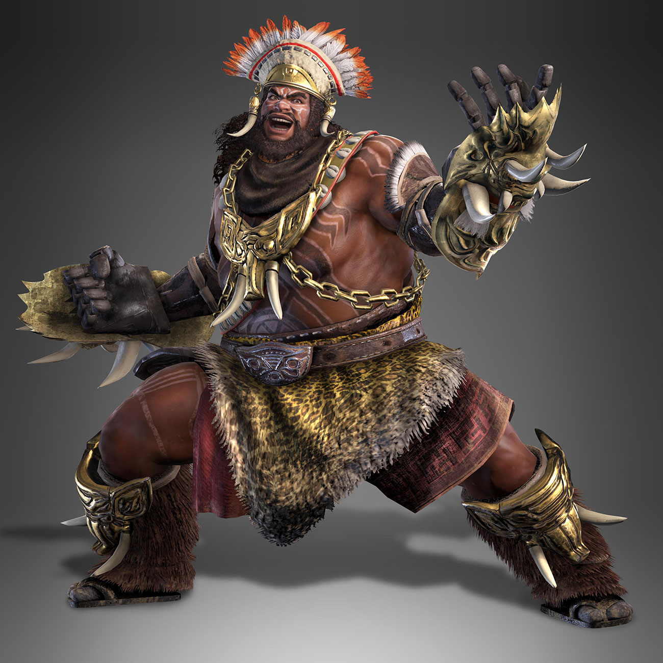 Meng Huo Art from Dynasty Warriors 9