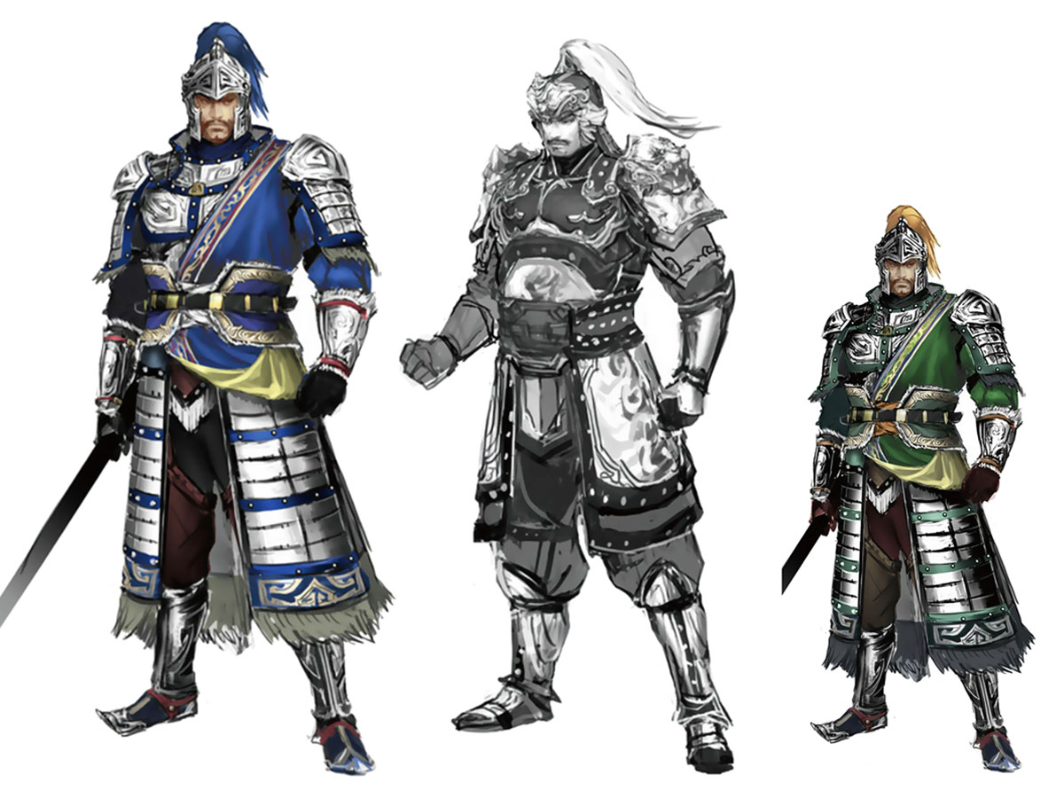 Pang De Concept Art from Dynasty Warriors 9