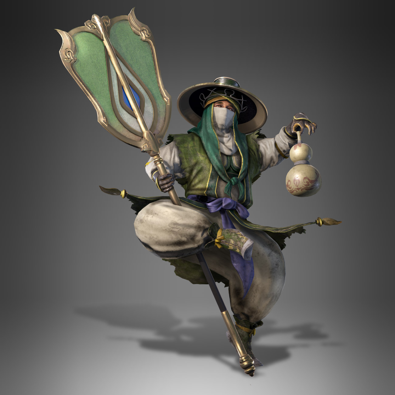 Pang Tong Art from Dynasty Warriors 9