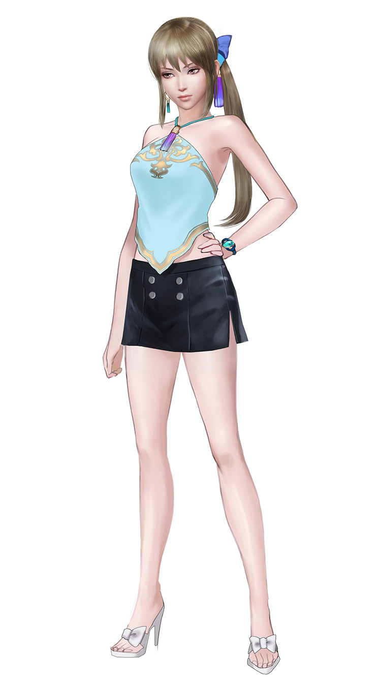 Wang Yuanji Bonus Costume Art from Dynasty Warriors 9