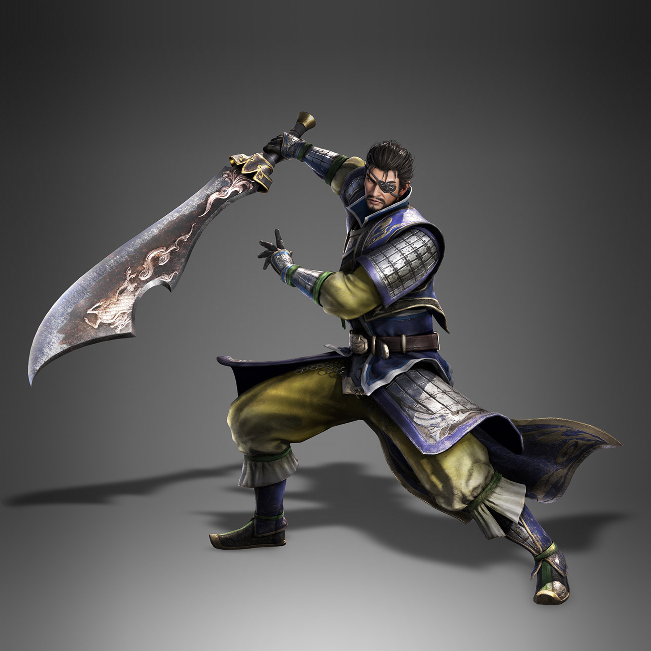 Xiahou Dun Art from Dynasty Warriors 9