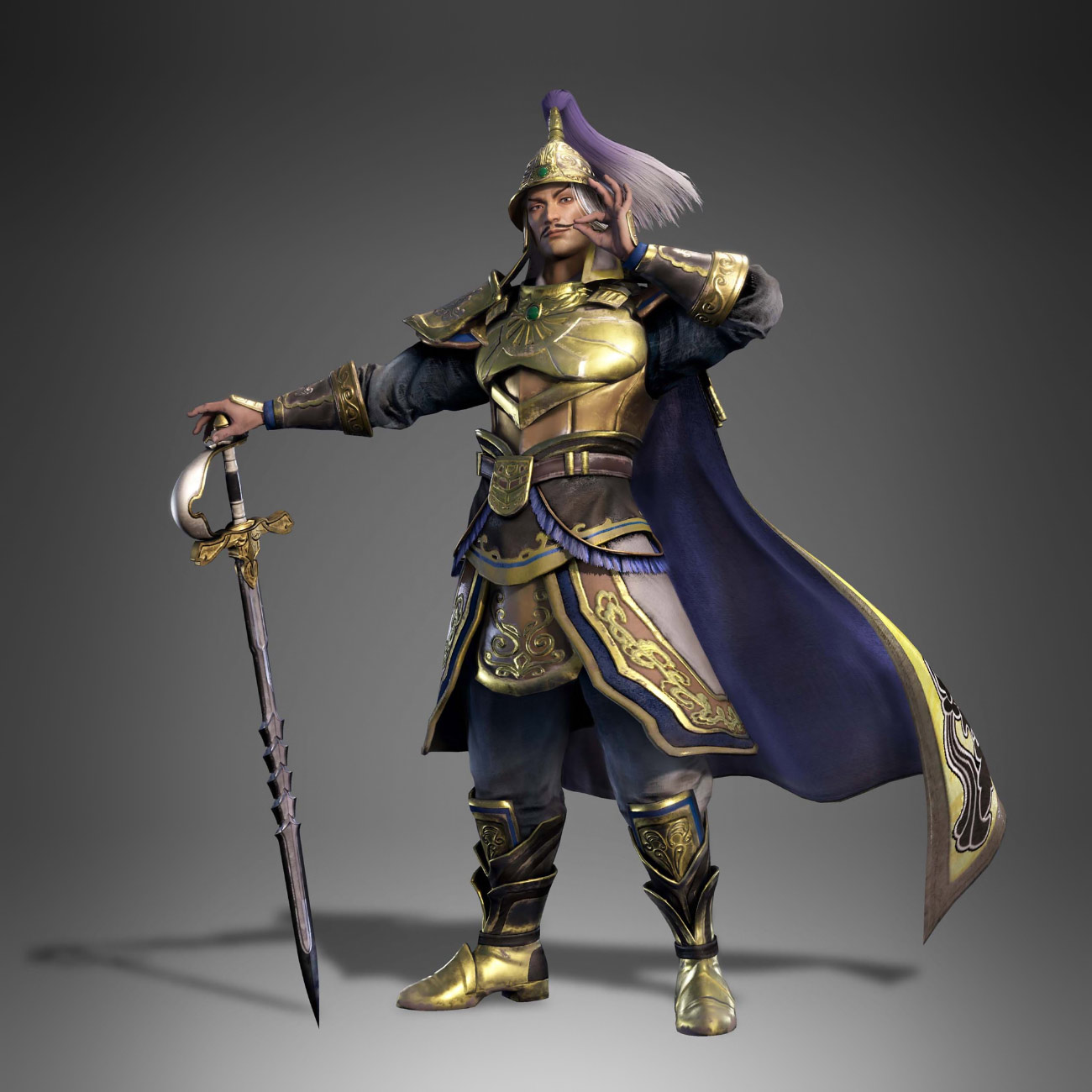 Yuan Shao Art from Dynasty Warriors 9